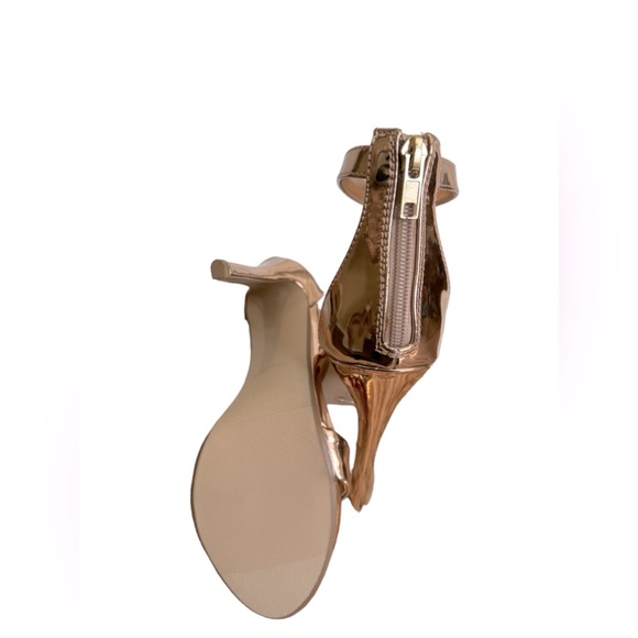 Shiny Rose Gold Heels 👠 ✨💕 - Picture 3 of 5